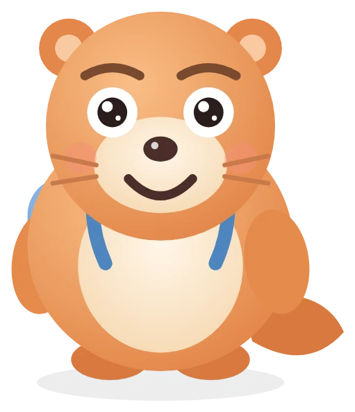 Puri, the friendly Uric AI mascot